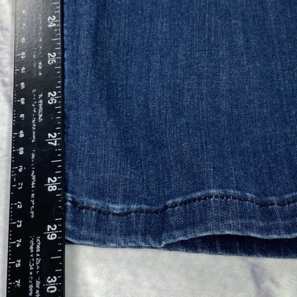 Mugsy Studio‎ Blue Jeans Men's 34x29 FLX3NSB Slim Straight Dark Wash Stretch - Picture 9 of 16